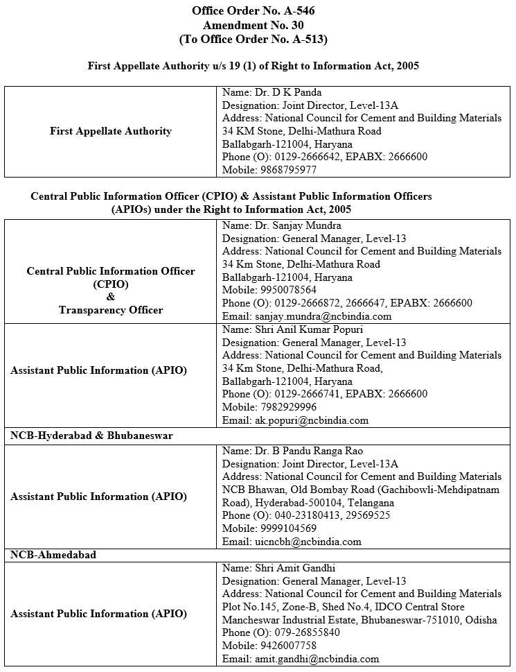 RTI-FAA,CPIO&APIO